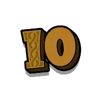 10 low symbol